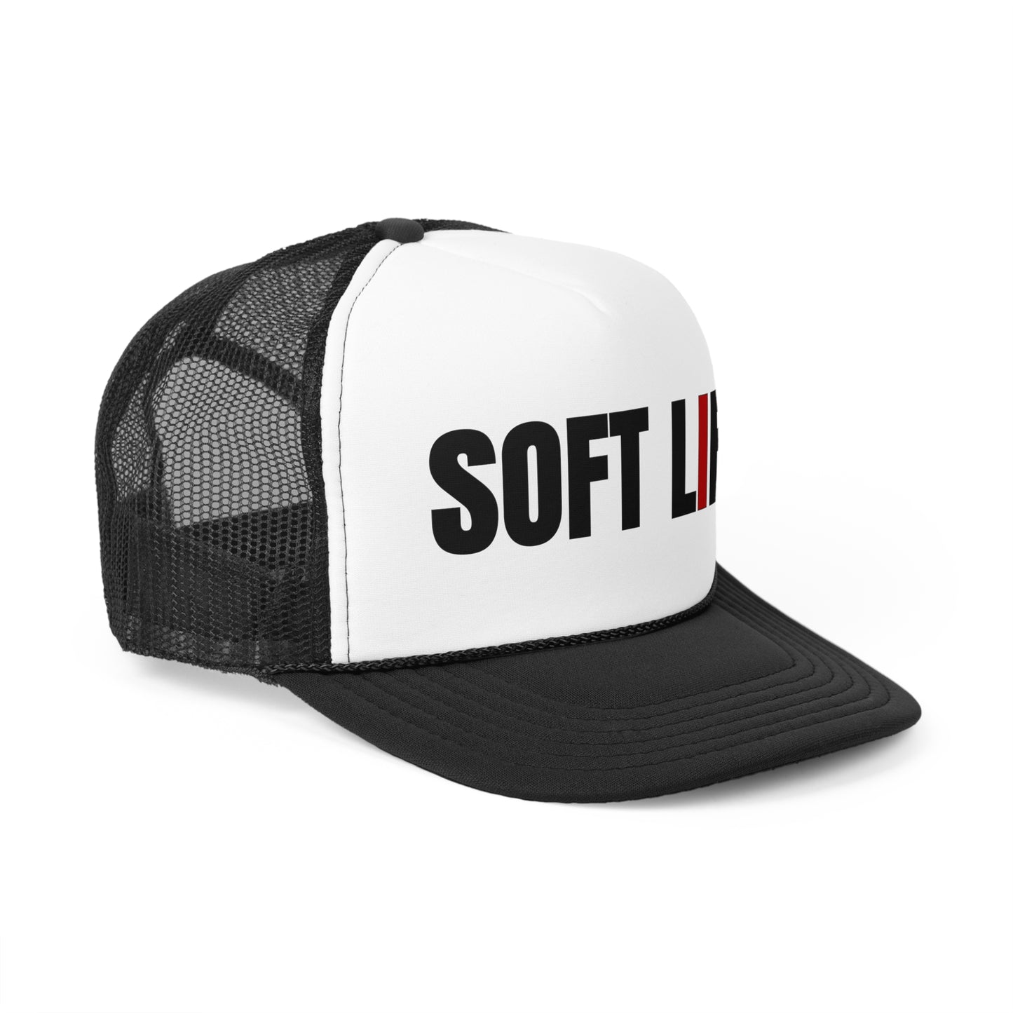 Soft Life Trucker Cap - Casual Style, Unisex Gift, Outdoor Adventure Hat, Summer Fashion Accessory, Ideal for Festivals & Vacations