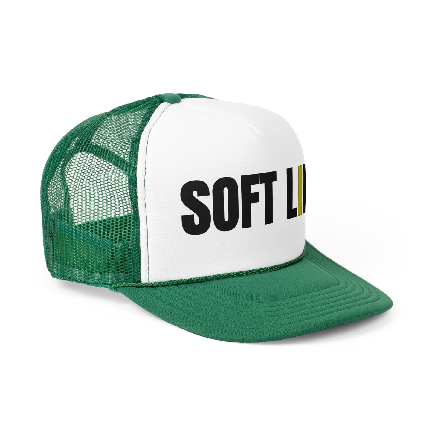 Soft Life Trucker Cap - Casual Style, Unisex Gift, Outdoor Adventure Hat, Summer Fashion Accessory, Ideal for Festivals & Vacations