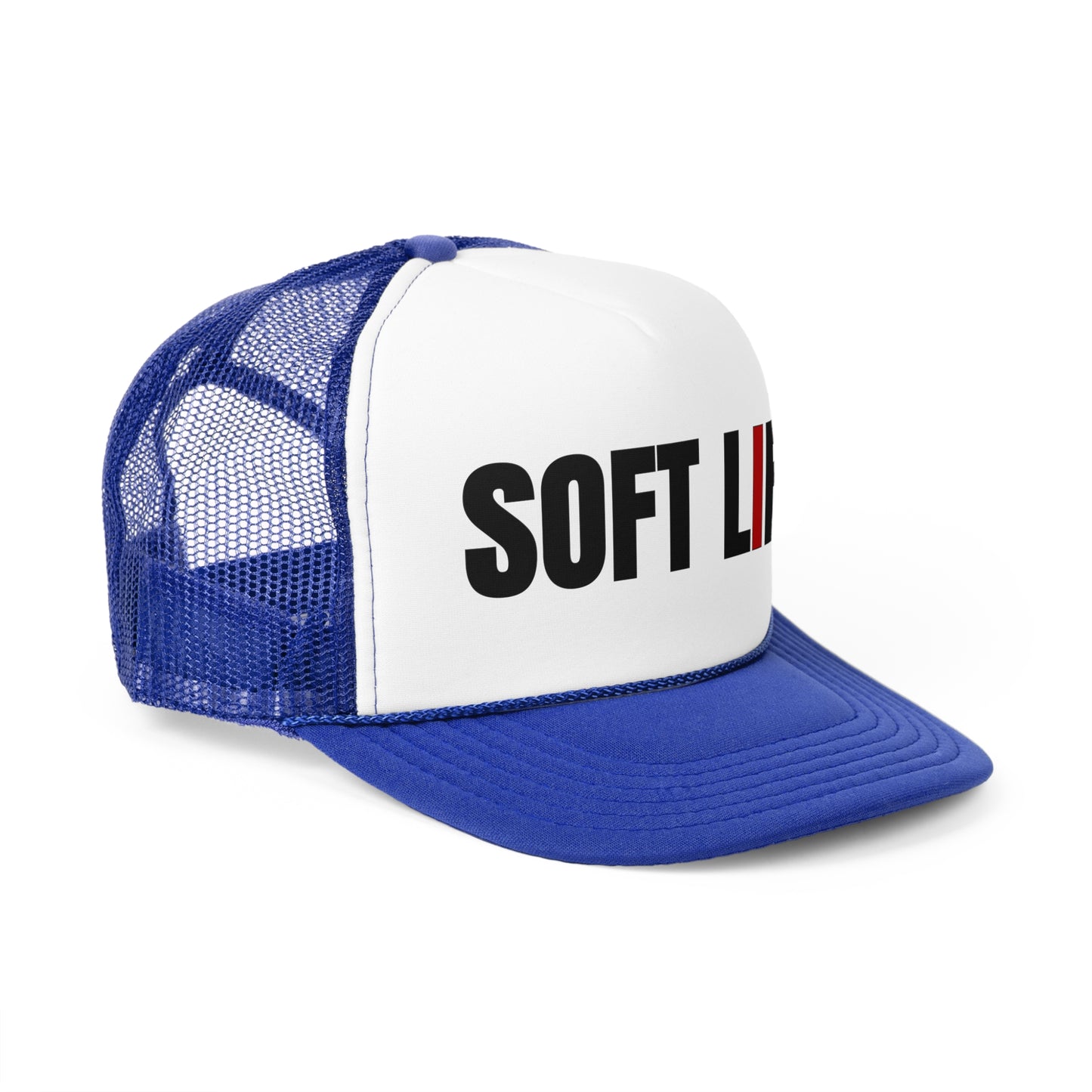 Soft Life Trucker Cap - Casual Style, Unisex Gift, Outdoor Adventure Hat, Summer Fashion Accessory, Ideal for Festivals & Vacations
